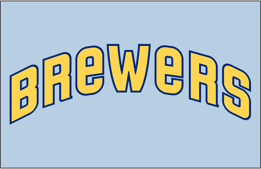 Milwaukee Brewers 1970-1971 Jersey Logo iron on transfers for fabric